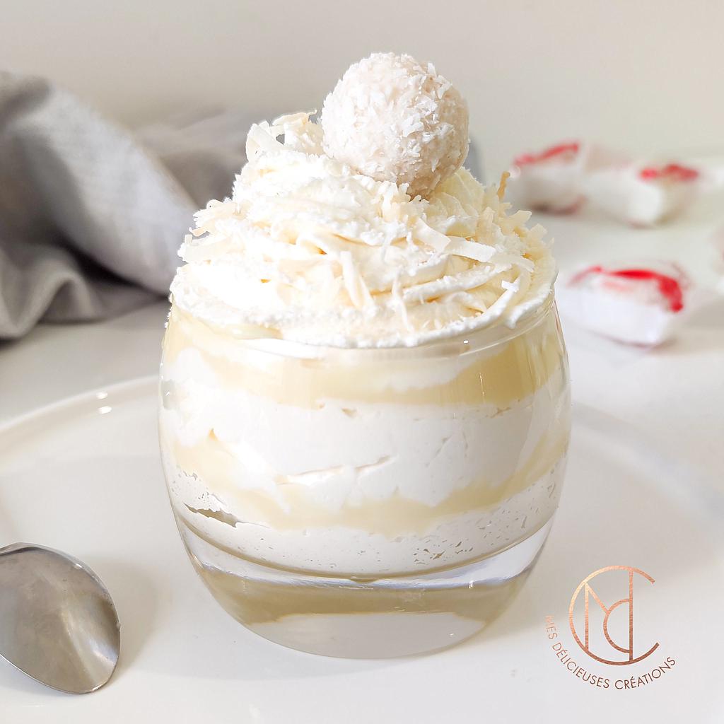 Verrine à la noix de coco
