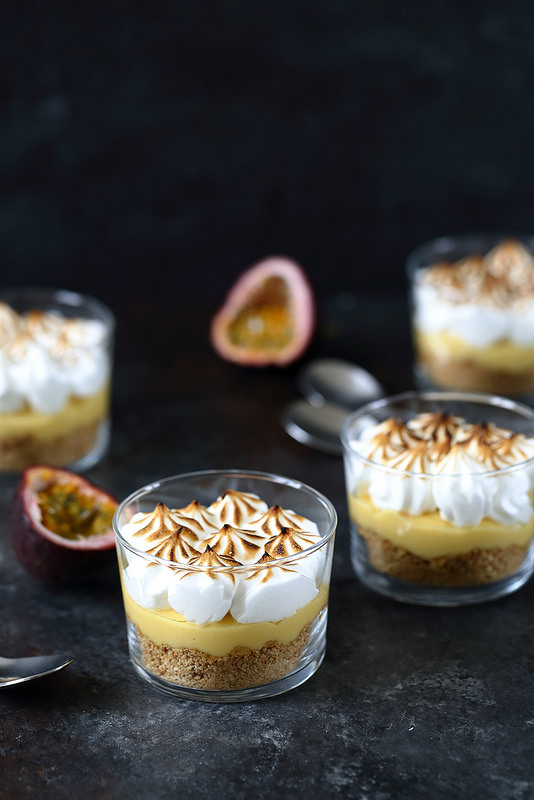 Verrine au fruit de la passion