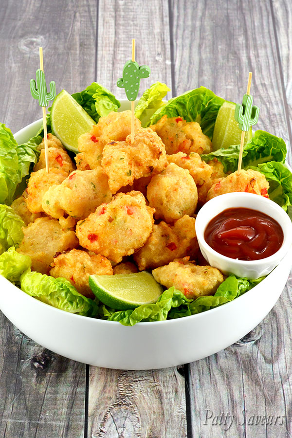 Acras de crevettes